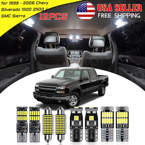 White led interior lights - led,