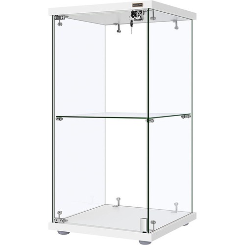 Shelf glass display cabinet - glass,