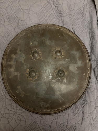 Indo persian round shield - round,