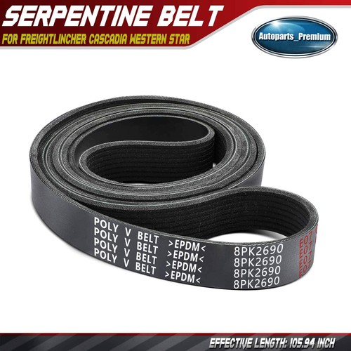 105 inch serpentine - inch, belt