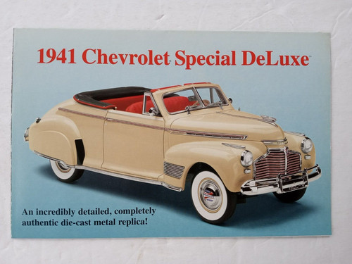 Danbury mint 1941 chevrolet - mint,