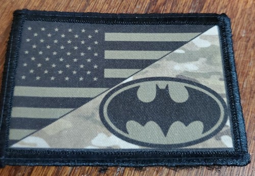 Subdued batman usa - subdued, flag