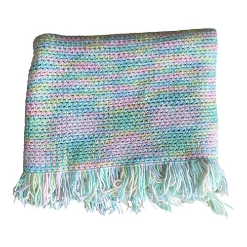 Handmade crochet baby blanket - crochet,