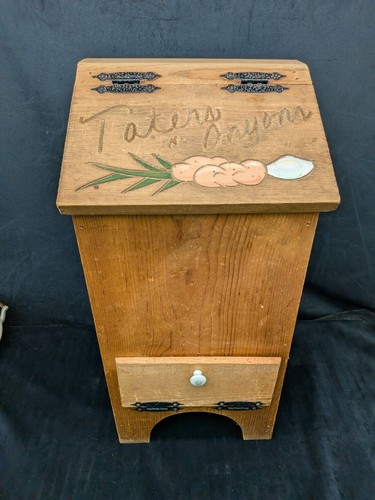 Vtg homestead wooden potato - vtg,
