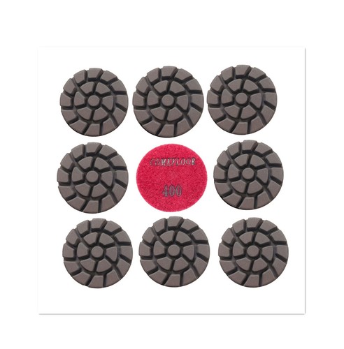 Concrete floor polishing pucks - polishing,