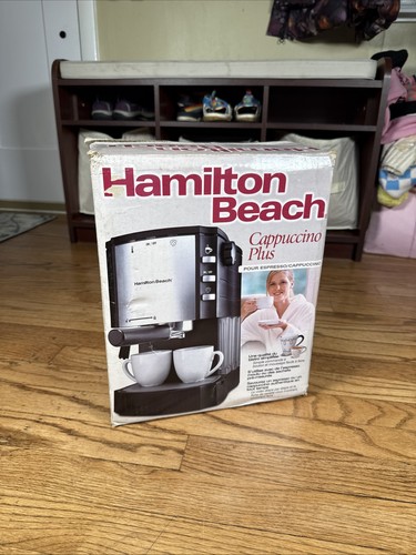 New hamilton beach cappuccino - new,