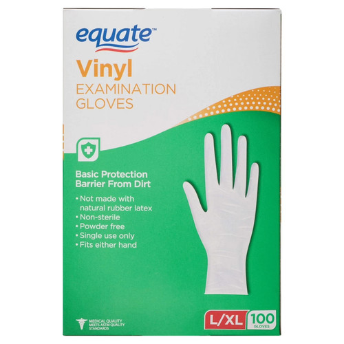 Equate vinyl examination - equate,