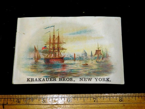 1870s 80s krakauer bros - krakauer, pianos