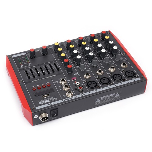 Channel audio mixer - 6,