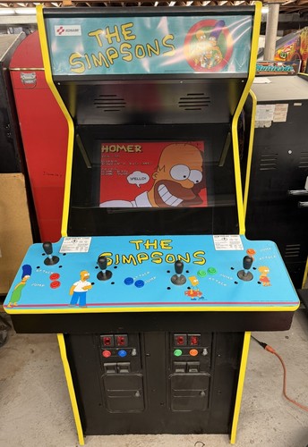 The simpsons arcade machine - arcade, by