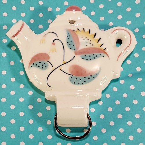 Vtg ceramic mid century - ceramic, teapot