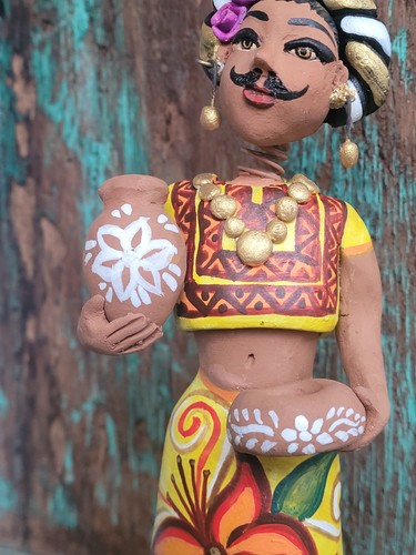 Muxe tehuana midriff bobble - tehuana,