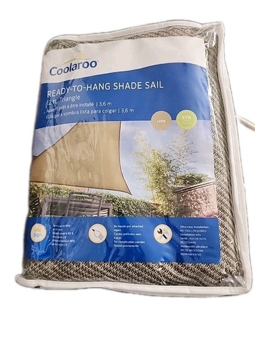 Coolaroo 12ft triangle shade - coolaroo,
