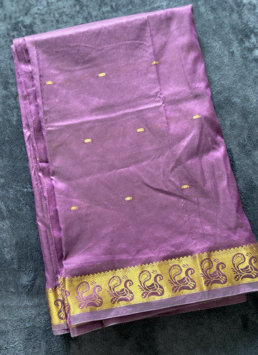 Purple indian saree - purple,