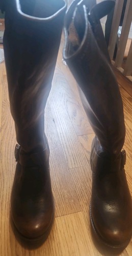 Brown leather frey - brown, 7