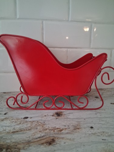 Hobby lobby red metal - hobby, sleigh