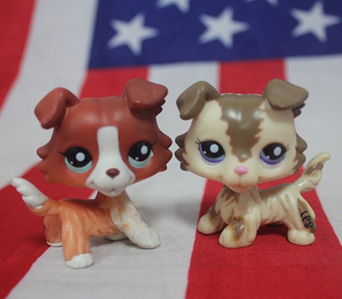 2pcs lot littlest pet - 2pcs/lot, lps