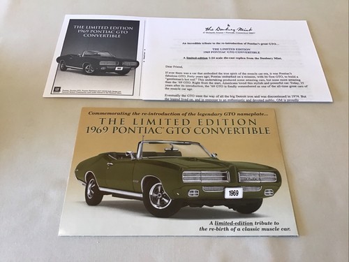 Danbury mint 1969 - mint,
