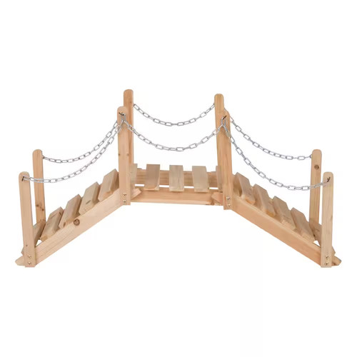 Cedar garden bridge 3ft - garden, wood