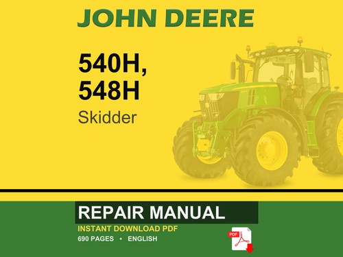 John deere 540h 548h skidder - 540h,,