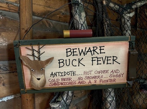 Rustic wooden hunting sign - rustic,