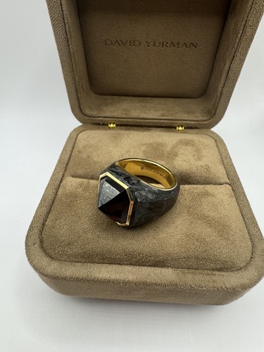 David yurman hexagonal - hexagonal, garnet