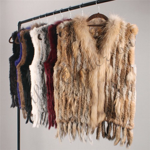 Women real rabbit - rabbit, fur