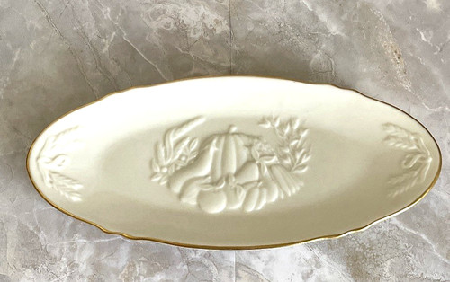 Lenox harvest condiment dish - lenox,
