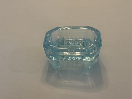 Light blue depression glass - light,