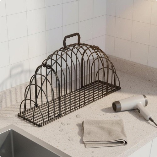 Iron cat grooming cage - iron, secure