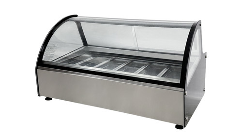 Nsf ice cream gelato freezer - cream, 6