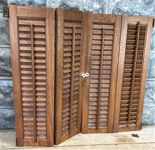 Lot wood shutters - lot, victorian