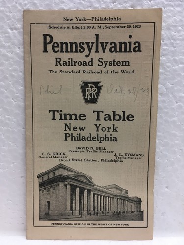 1923 pennsylvania railroad - pennsylvania,