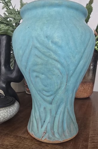 Vtg soft turquoise pottery - vtg,