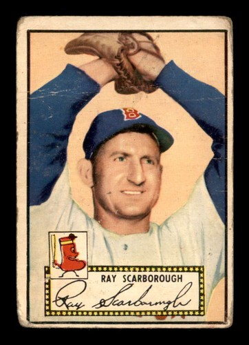 1952 topps ray scarborough - ray,