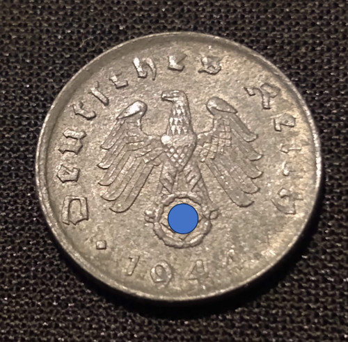 1944 germany reichspfennig - 1944, 5