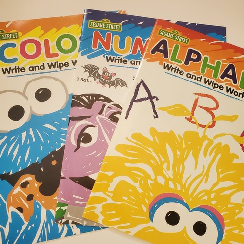 Sesame street books colors - books,