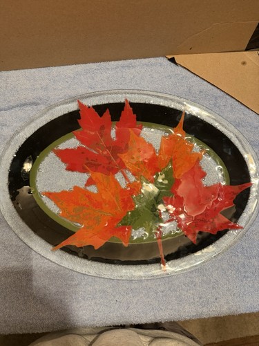 Peggy karr glass oval - glass,
