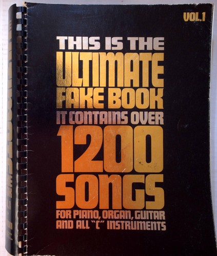 The ultimate fakebook vol 1 - the,