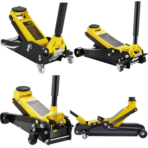 Low profile floor jack - low,