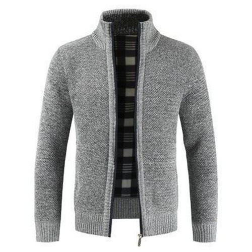 Men warm fleece knitted - men's,