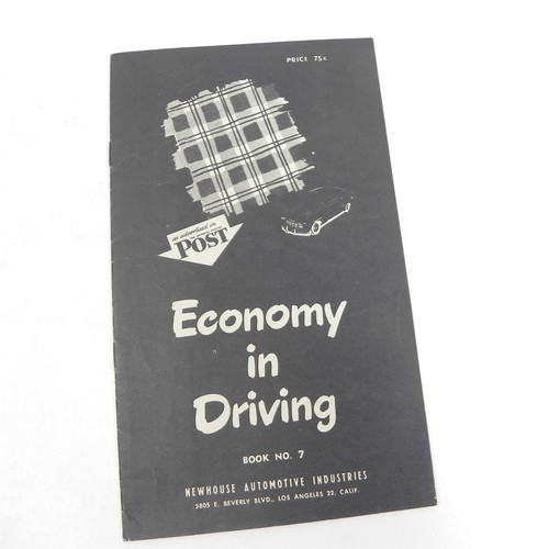 Vtg economy driving book - economy,