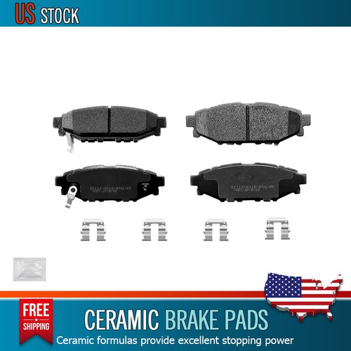 Rear ceramic brake pads for - ceramic,
