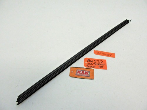 Right front door panel glass - front,