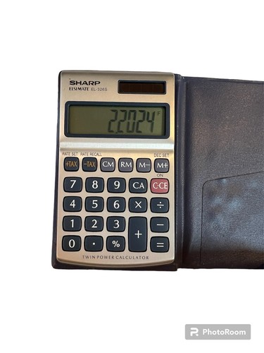 Vintage sharp 326s - sharp, elsimate
