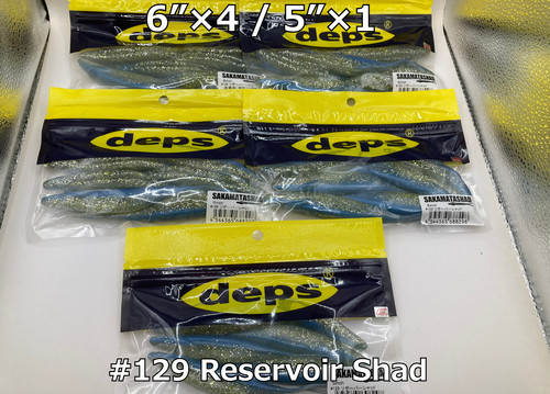 Deps sakamata shad 6 - sakamata, 6"