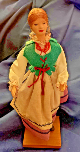 Vintage polish doll - doll,