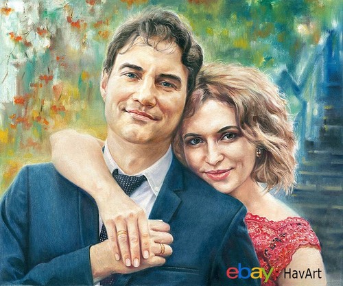 Custom portrait painting - , from