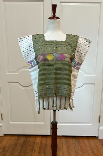 Handwoven chiapas huipil - handwoven,