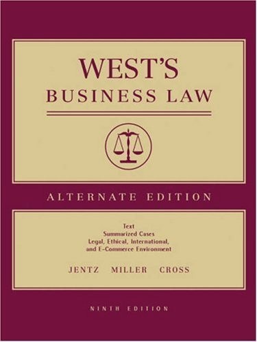 West business law gaylord a - business,
